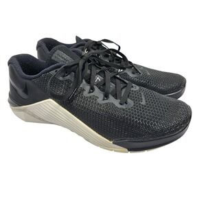 Nike Metcon 5 Women Black Training Gym Workout Shoes Sneakers‎ Size 9 AO2982 010